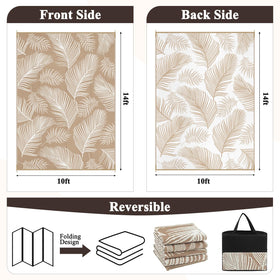Pauwer waterproof polypropylene material resists stains and dries quickly.
