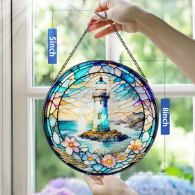 Pauyadu Durable metal chain allows versatile display on windows, walls, or shelves.