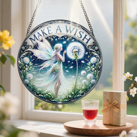 Pauyadu sun catcher enhances porches, doors, and tabletops with sparkling color.