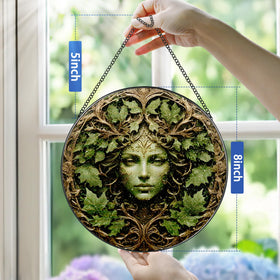 Pauyadu 8-inch window decor adds color to any space.