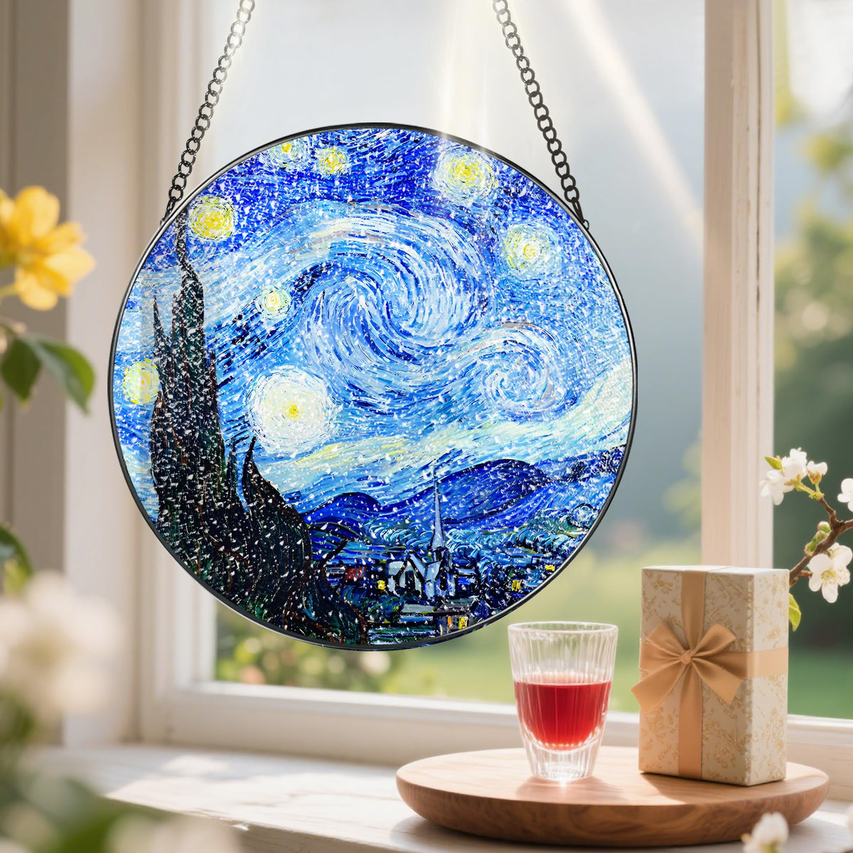 Pauyadu premium window hanging art decor for Pauyadu display