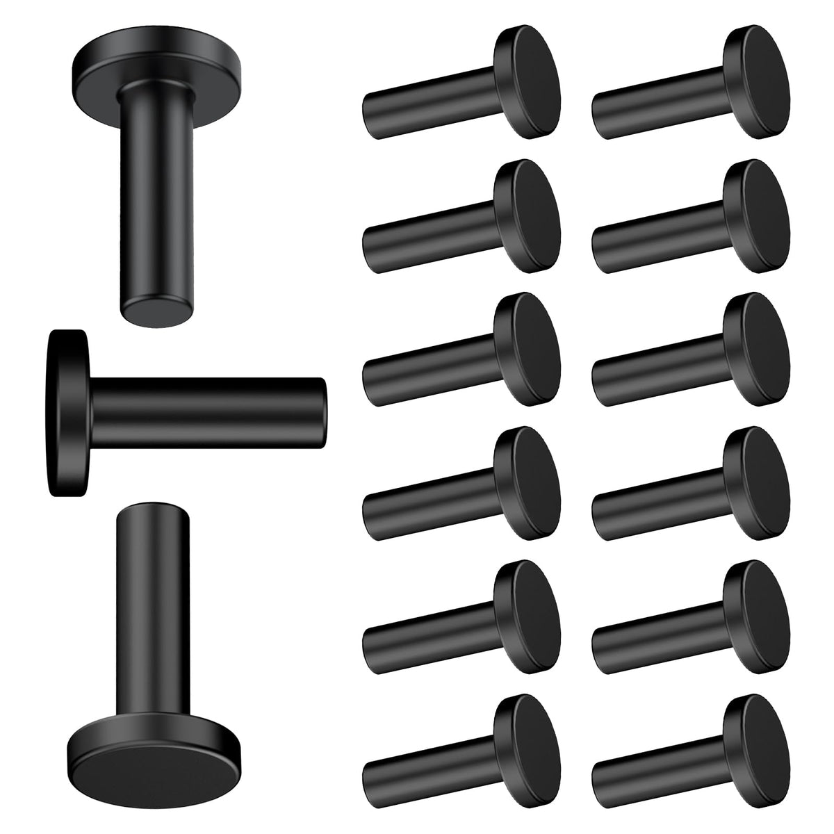 Pawfly 1-4 inch end plug for quick-connect fittings seals water reliably