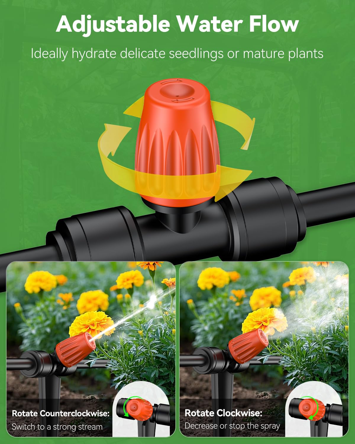Pawfly 1/4 inch tubing compatibility for rigid PE hoses.