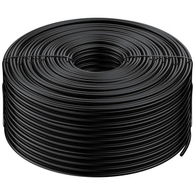 Pawfly 500 ft 1/4 in drip tubing coil for efficient garden irrigation, extending watering reach.