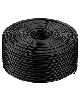 Pawfly 500ft drip tubing with 1/4 inch ID for efficient watering across beds.