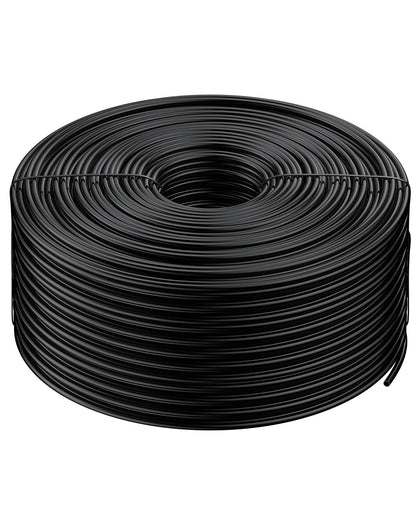Pawfly 500ft drip tubing with 1/4 inch ID for efficient watering across beds.