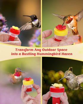 Pawfly robust ABS plastic hummingbird feeder designed for frequent outdoor use