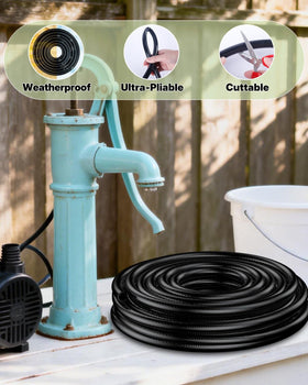 Pawfly all weather tubing endures cold and heat for underground or surface setups