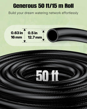 Pawfly blank distribution tubing ready for reliable garden watering