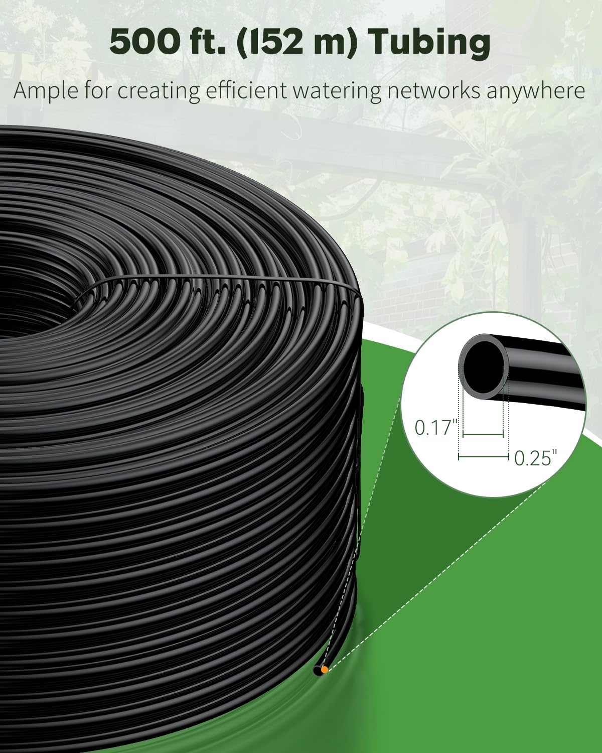 Pawfly blank PVC distribution tubing close-up highlighting smooth inner wall.