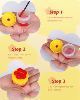 Pawfly feeder showing nylon finger strap for secure, slip-free feeding moments