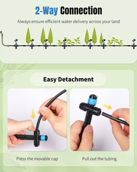 Pawfly max flow 25 GPH for customizable root hydration