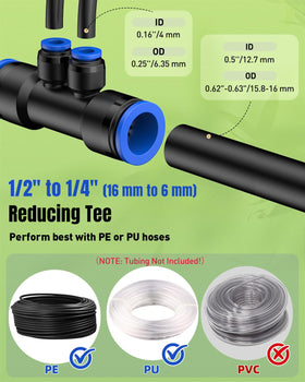 Pawfly push-to-connect system with blue release collars for easy detachment.