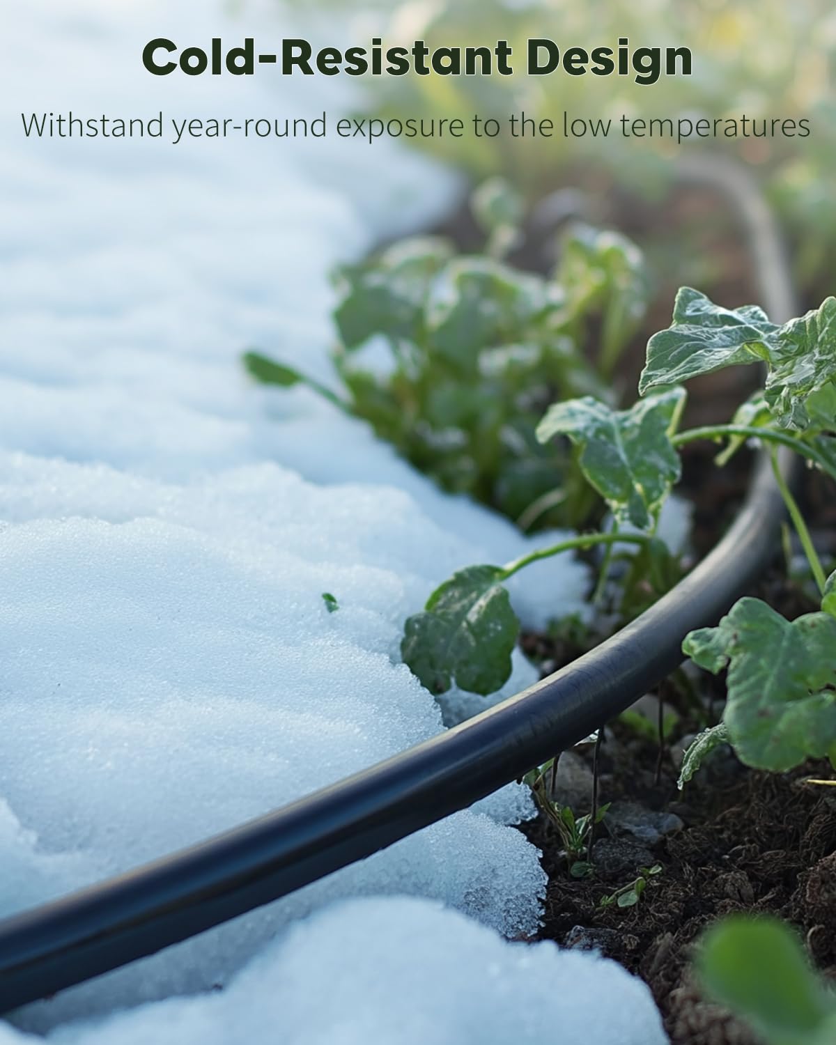 Pawfly tubing 1-4in barbed fitting compatibility shows versatile drip network expansion.
