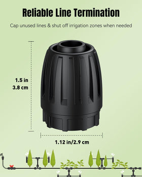 Pawfly UV-resistant plastic resists aging in outdoor irrigation environments.