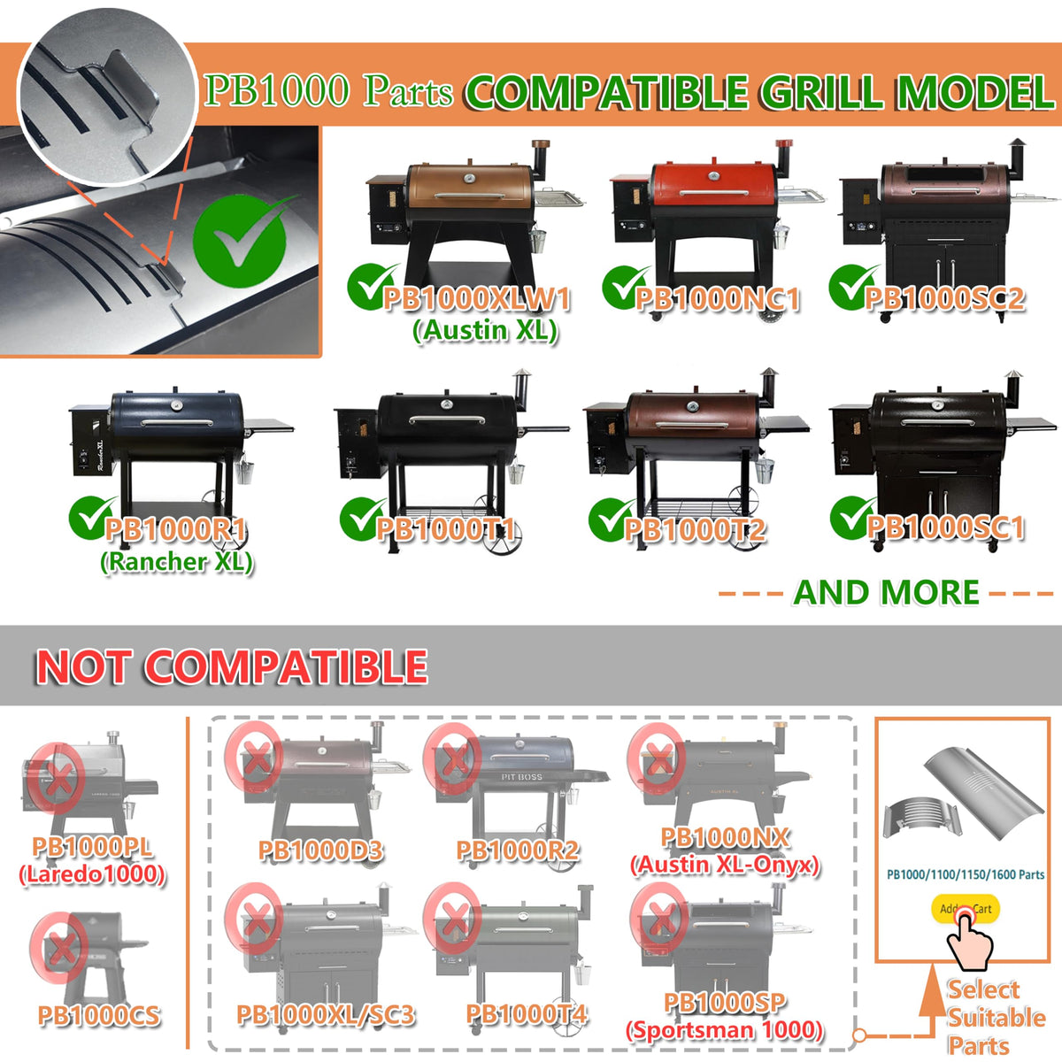Pawsible Bottom Kit for Pit Boss 1000 Series restores grill performance.