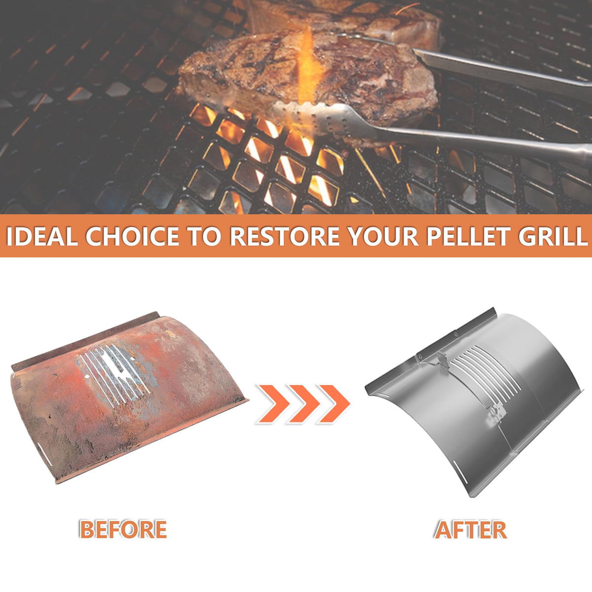 Pawsible flame broiler components support better heat control for even cooking