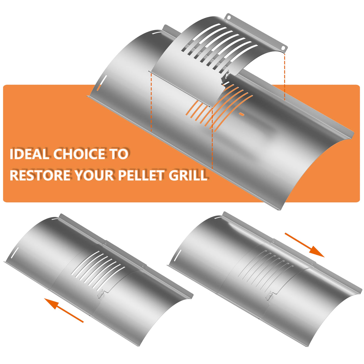 Pawsible flame control plate PB1100PS1 enables precise heat management