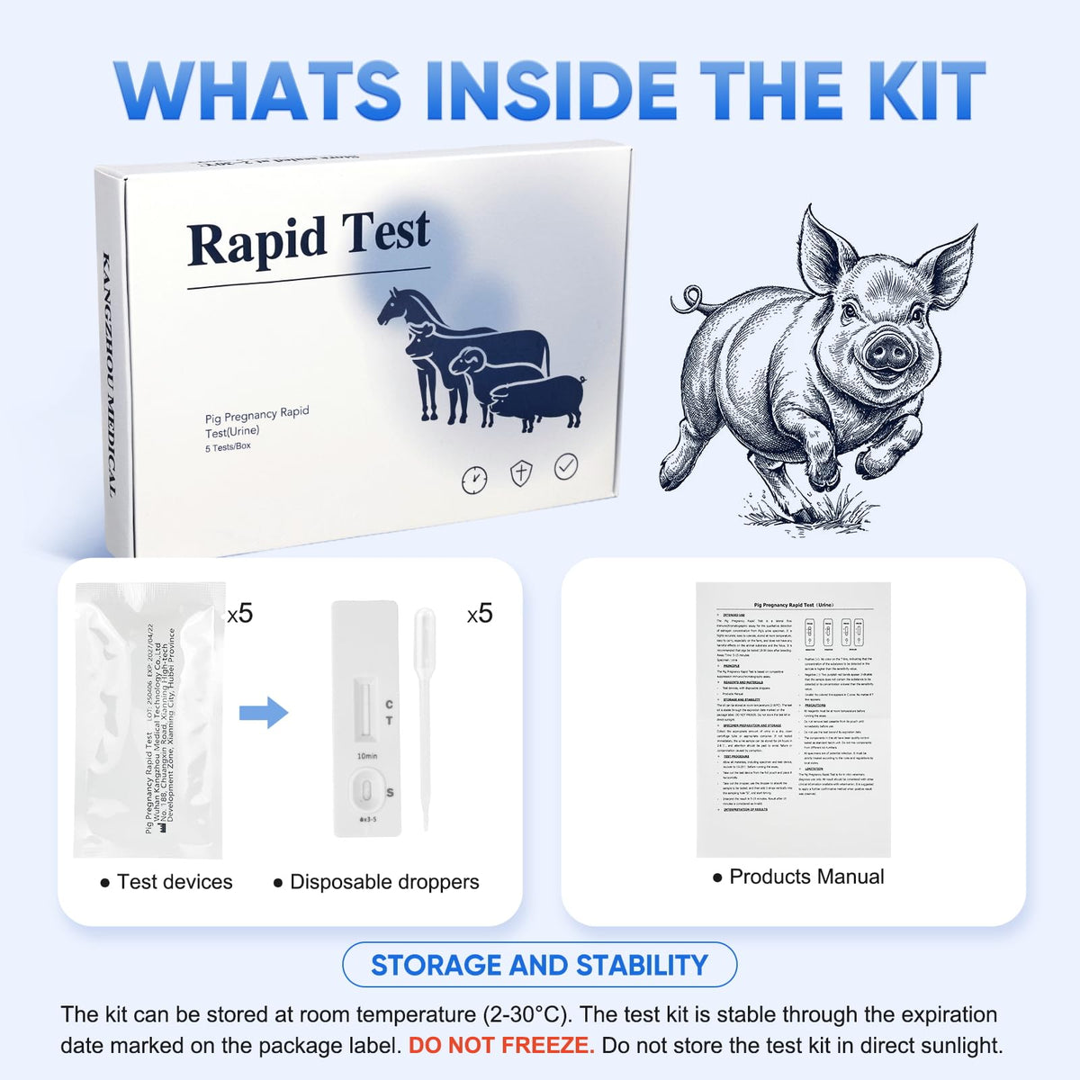 PawsXfun farm-use kit supports early detection across herd checks.
