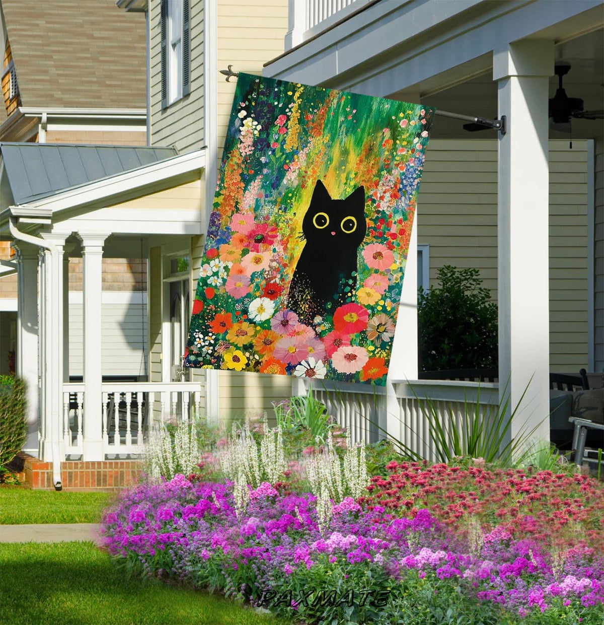PAXMATE Easy-install flag sleeve fits most garden poles