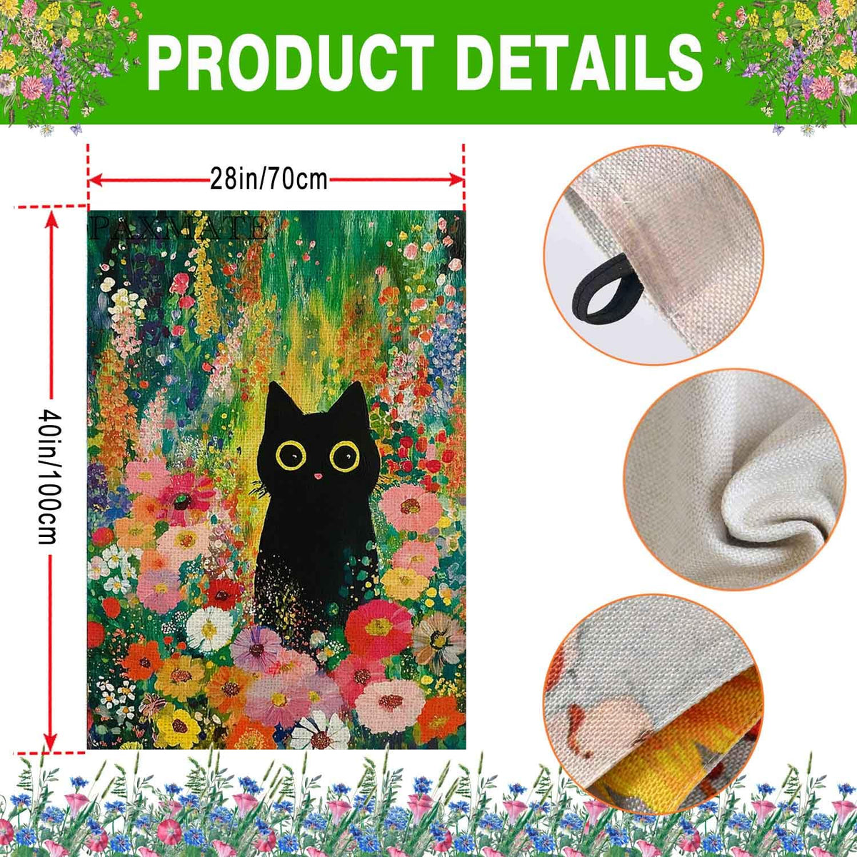 PAXMATE Garden flag with reinforced corners for durable outdoor use