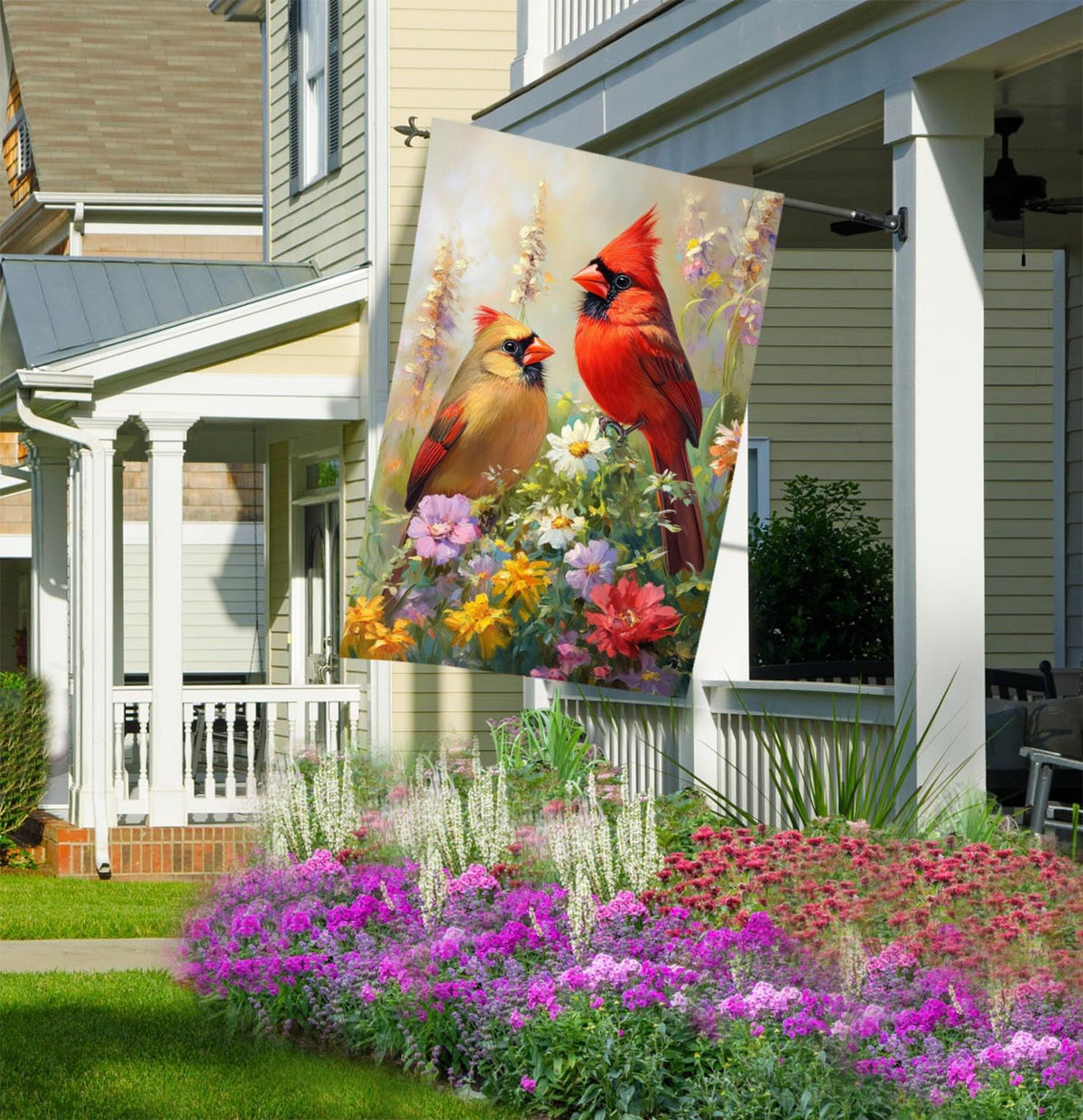 PAXMATE flag features reinforced corners and durable stitching for lasting outdoor use