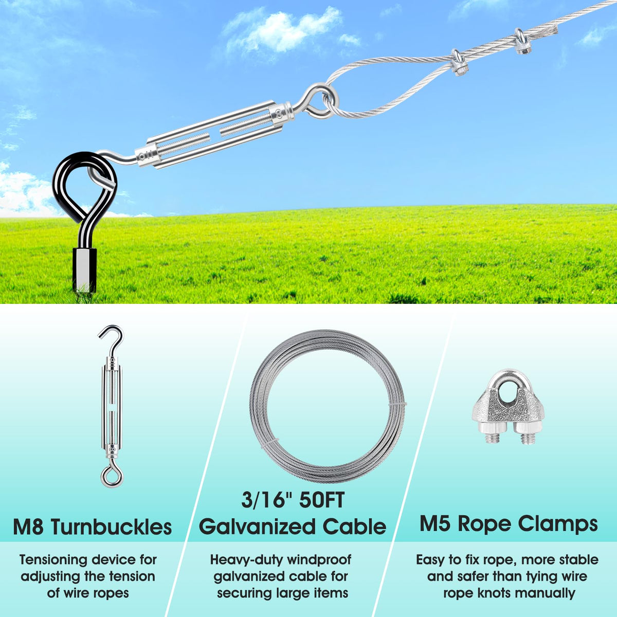 Payivsve drill attachment and T-handle wrench simplify installation on-site.