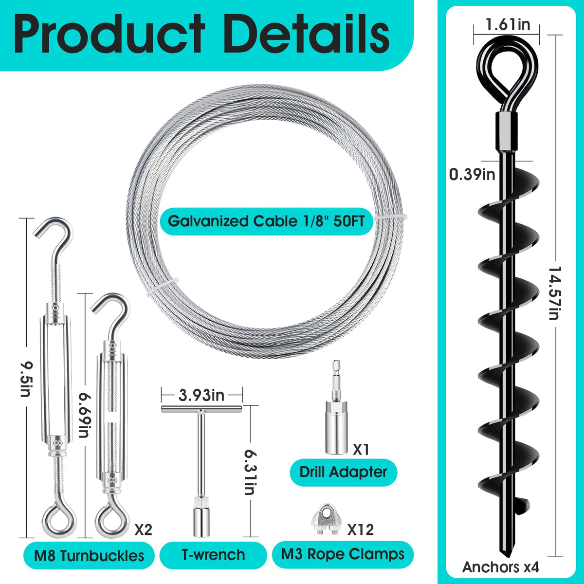 Payivsve drill adapter helps secure anchors with a drill