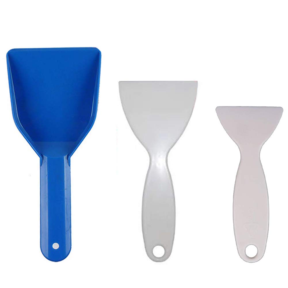 PayPie large ice-scraper clears thick ice without scratching surfaces on appliances