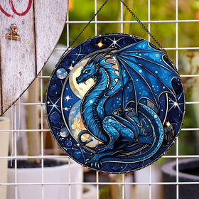 Payutou Halloween Christmas suncatcher elevates seasonal decorations with charm.