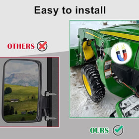 PBsee adjustable mounts offer three positions for angle customization