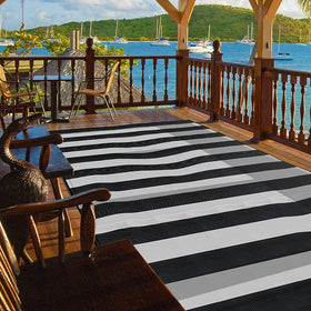 Pcinfuns foldable camping mat suitable for RV and deck.