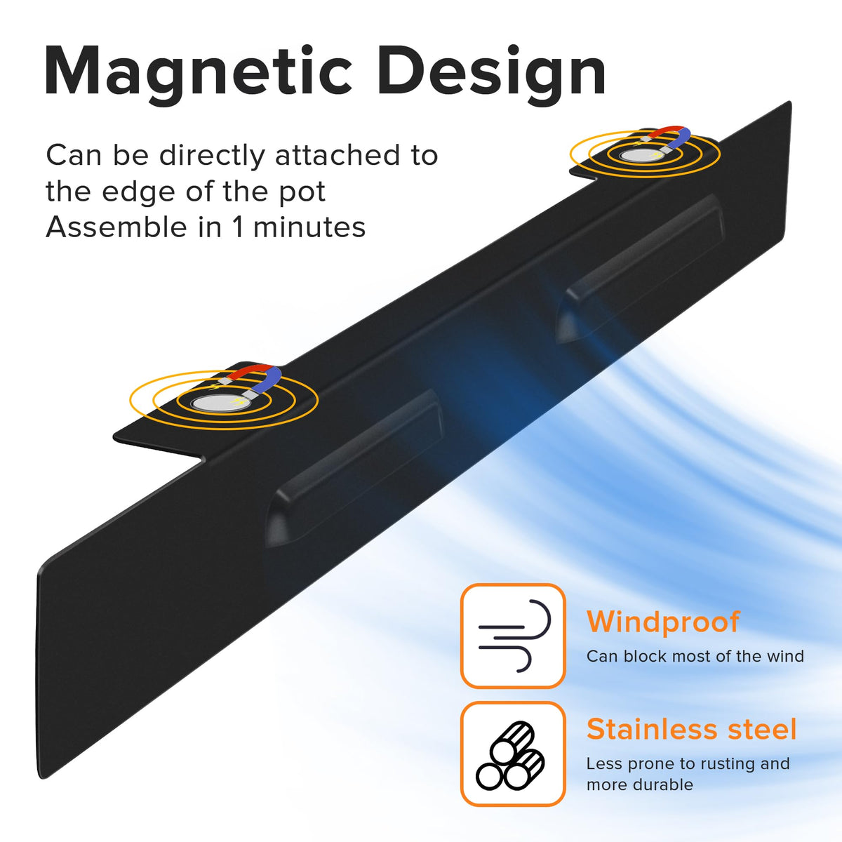 PCLHCGJJ ventilation design promotes oxygen flow for efficient combustion and faster heat rise