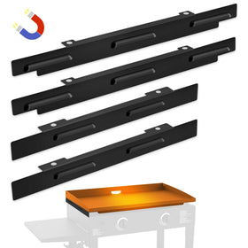PCLHCGJJ wind guard with magnetic stainless steel protects the Blackstone griddle while maintaining stable heat
