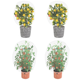PDGROW garden mesh netting protecting plants from pests with full coverage.