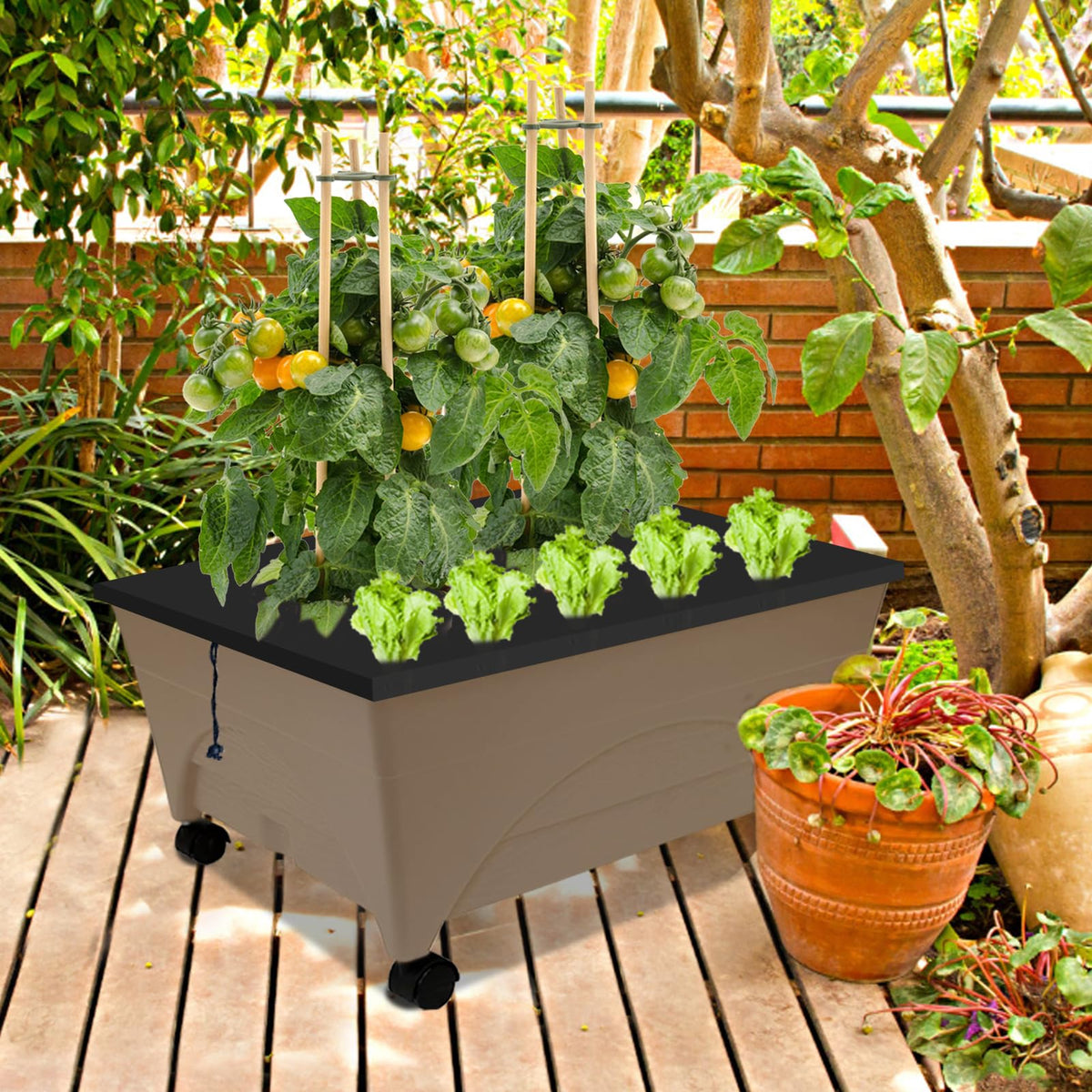 pdpdoc city pickers mulch cover ideal for vegetables and flowers