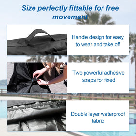 PEATOVIE grab handle design makes removal and installation effortless.