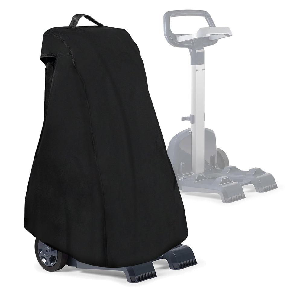 PEATOVIE robotic pool caddy cover with universal compatibility protects cleaners from sun and dust.