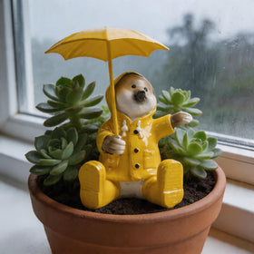 pechpell compact figurine fits shelves, desks, and tabletops with cheerful character