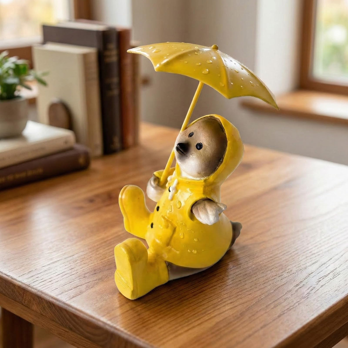 pechpell hand-painted chick statue provides durable resin decor for year-round charm
