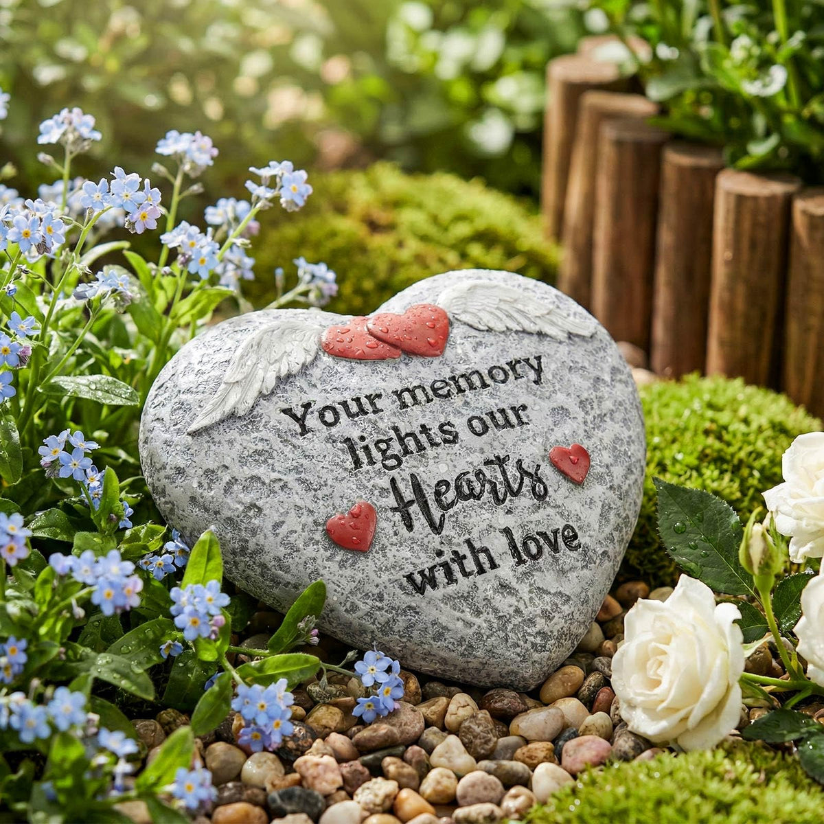 Pechpell indoor-outdoor memorial display ideal for shelves or gardens