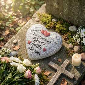 Pechpell secure packaging protects the memorial stone during shipping