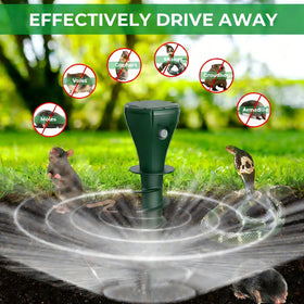 Peepst ultrasonic coverage reaches up to 85 feet around each unit.