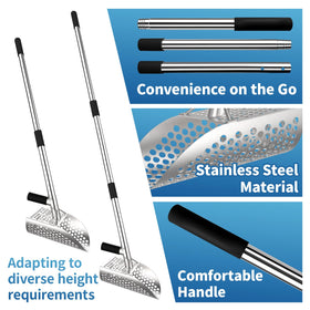 Peerless Shovel ideal for underwater sand scooping during treasure hunts.