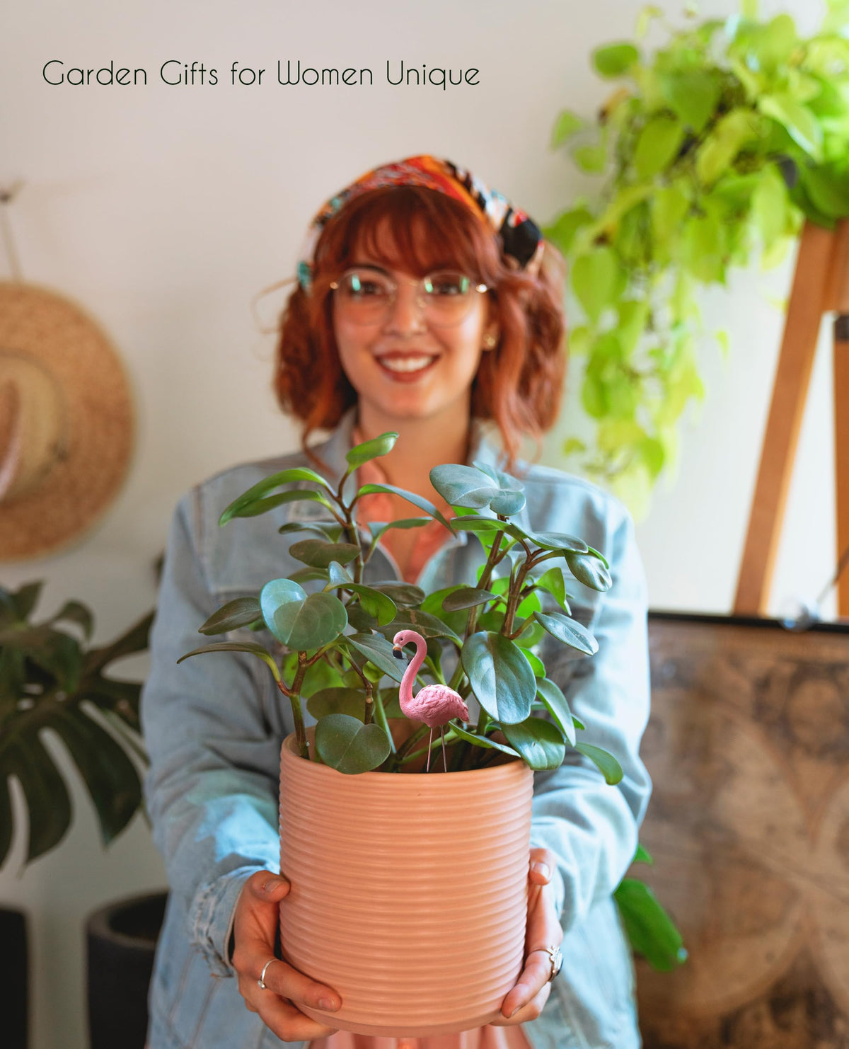 PEGZOS mini flamingos bring tropical whimsy to planters