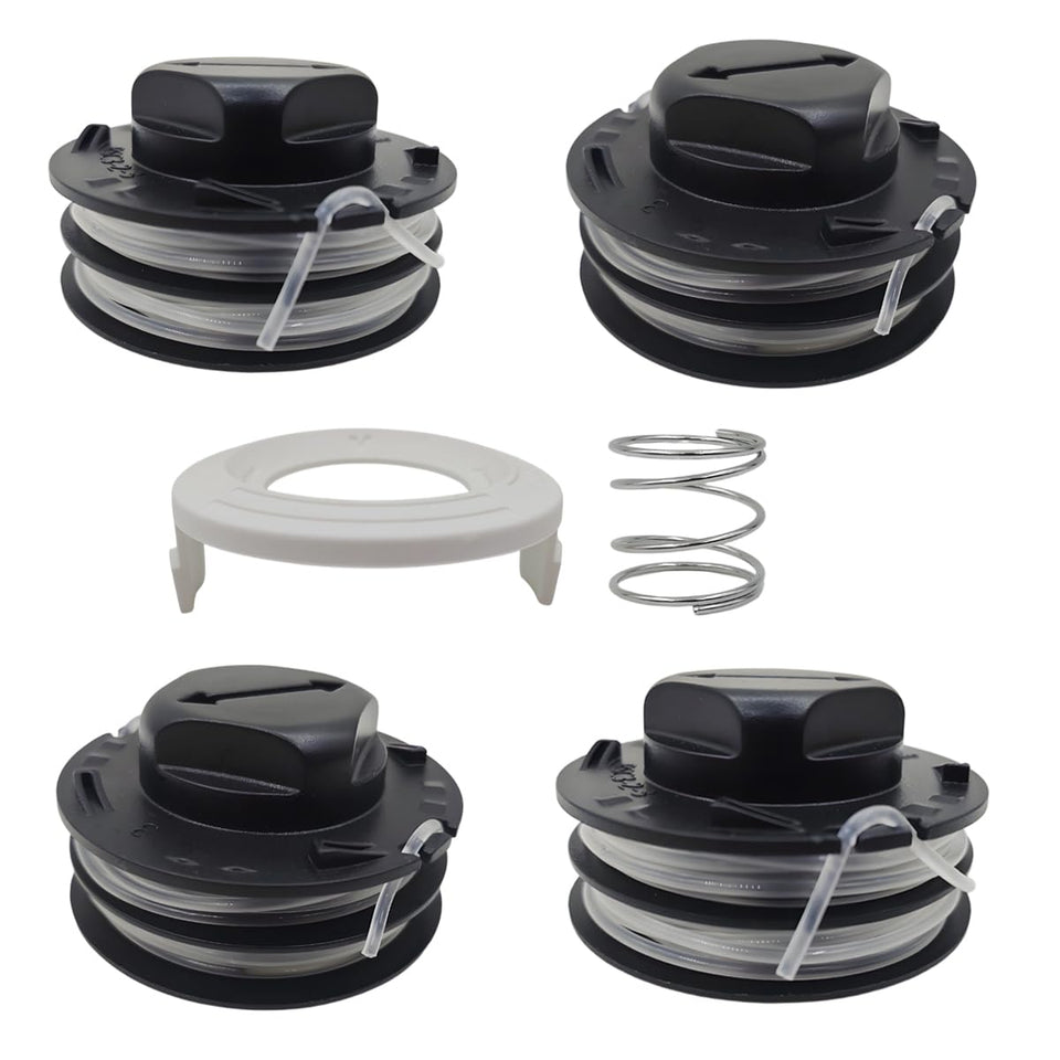 PEHUAP C3-2 spool assembly with pre-wound 0.080 inch line for quick setup.