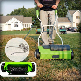 PEHUAP dethatcher parts kit image showing a complete 36-pack set for lawn scarifiers