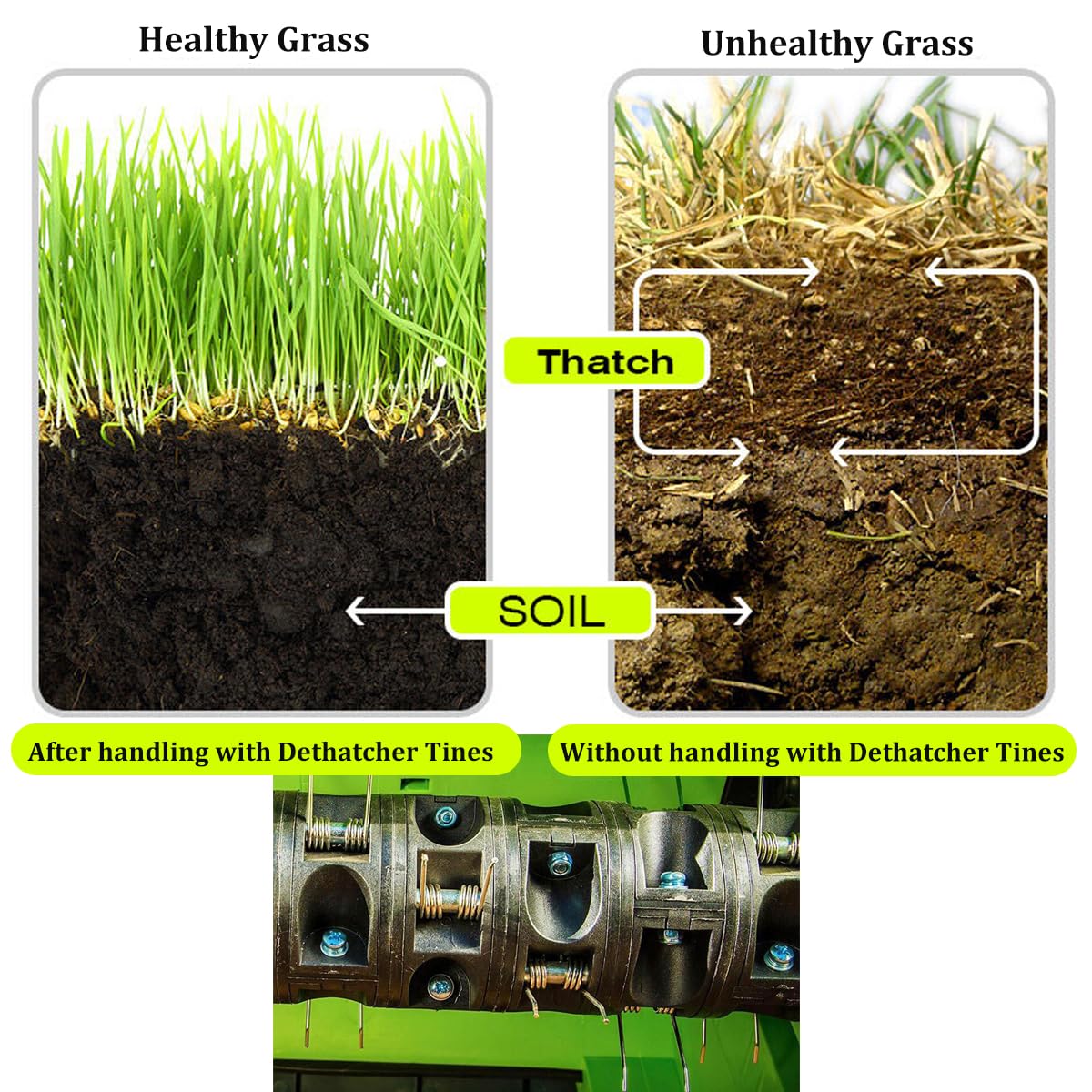 Complete 36-tine kit to refurbish the entire tine cartridge at once