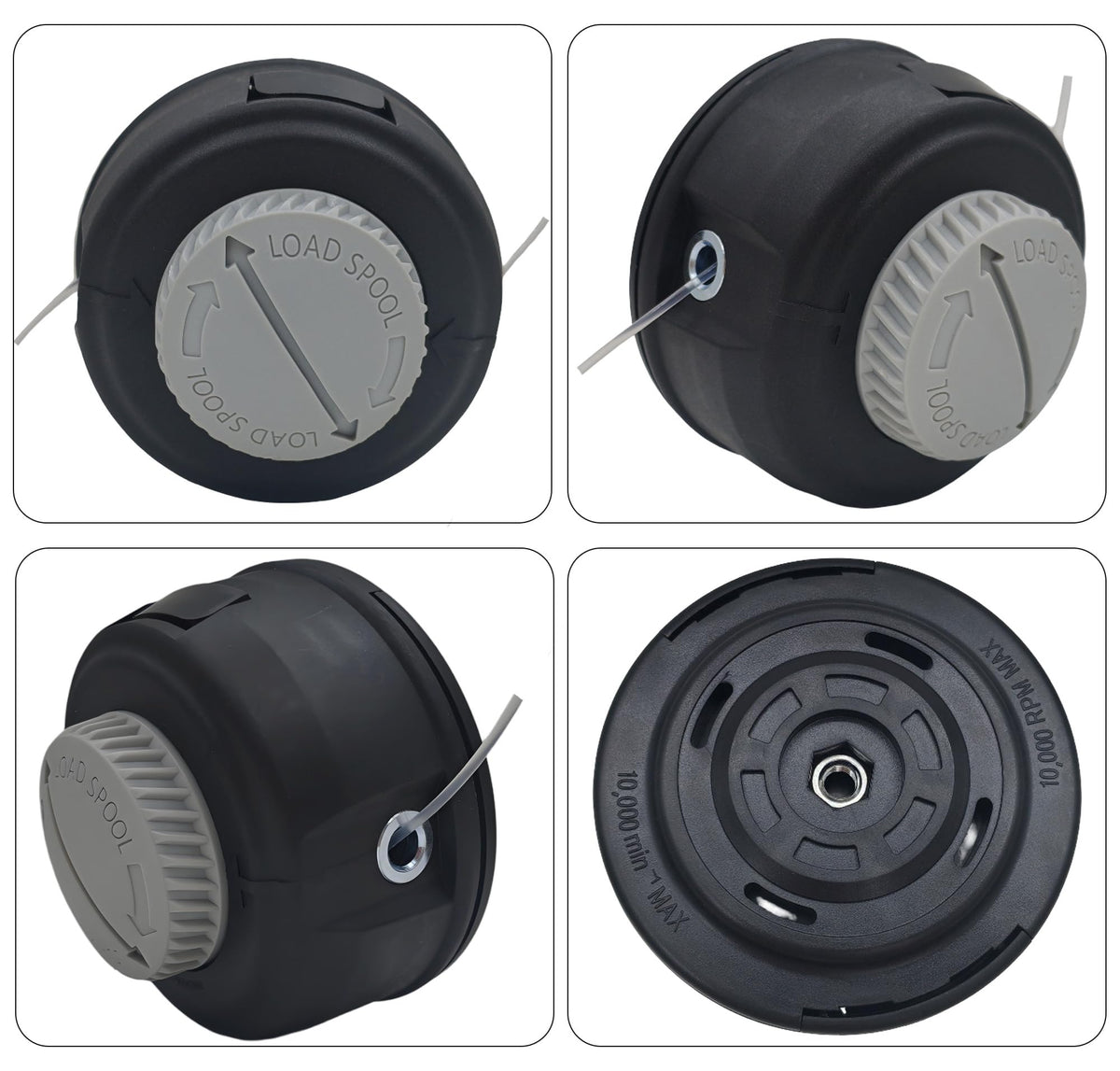 Package includes head and left-hand thread Ryobi nut