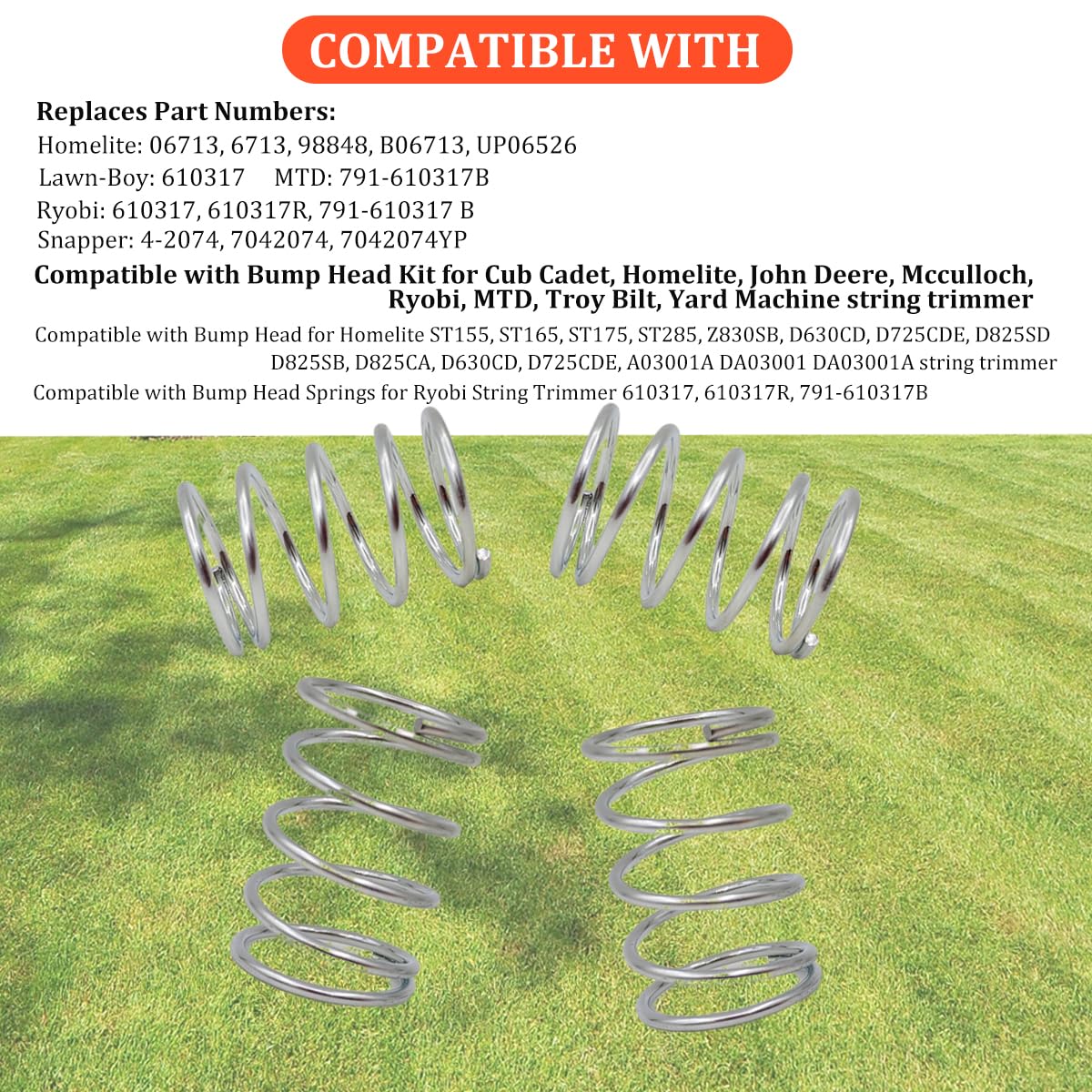 PEHUAP Ryobi 610317B trimmer spring maintains steady line feed